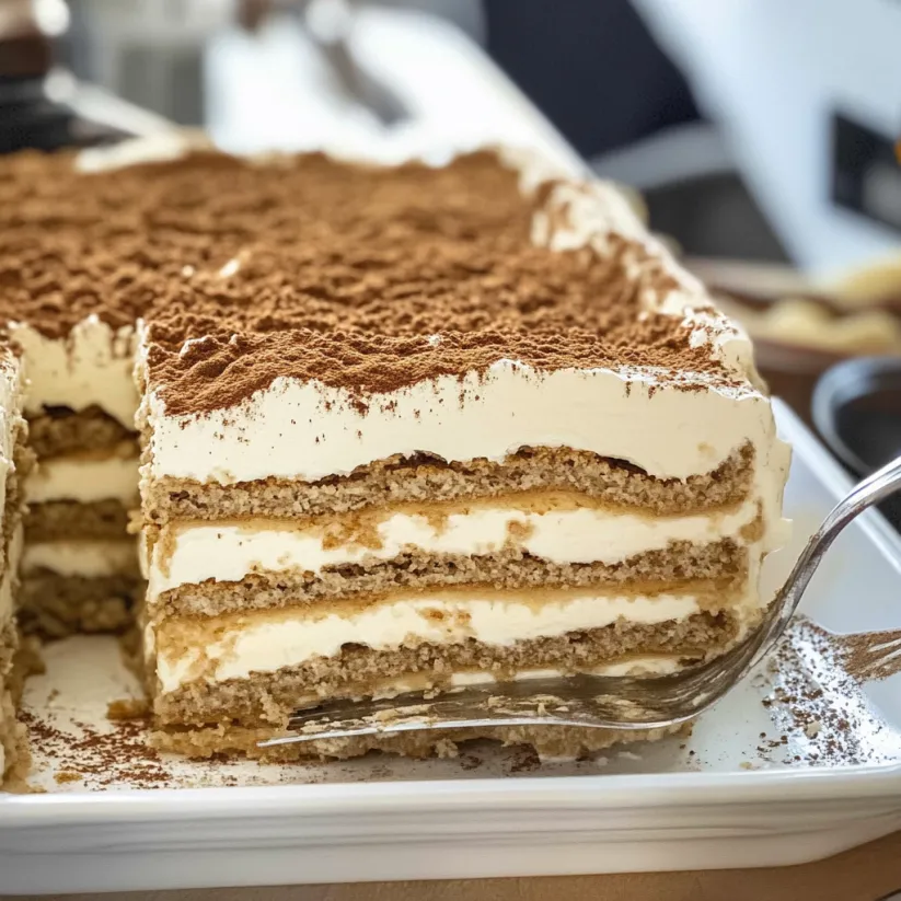 A slice of Carlota de Cafe cake.
