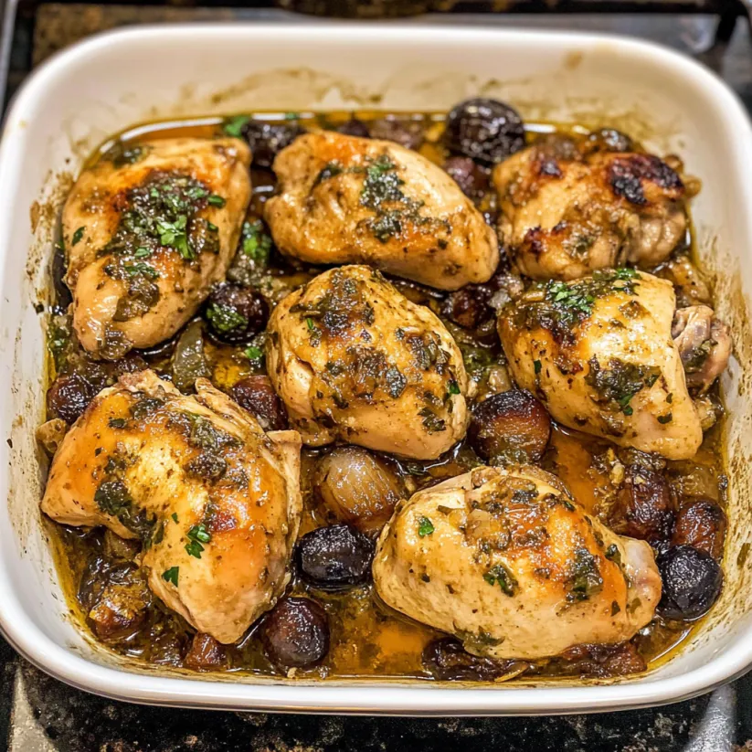 A white bowl filled with chicken and vegetables.