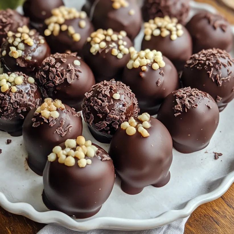 Chocolate covered grapes on a plate.