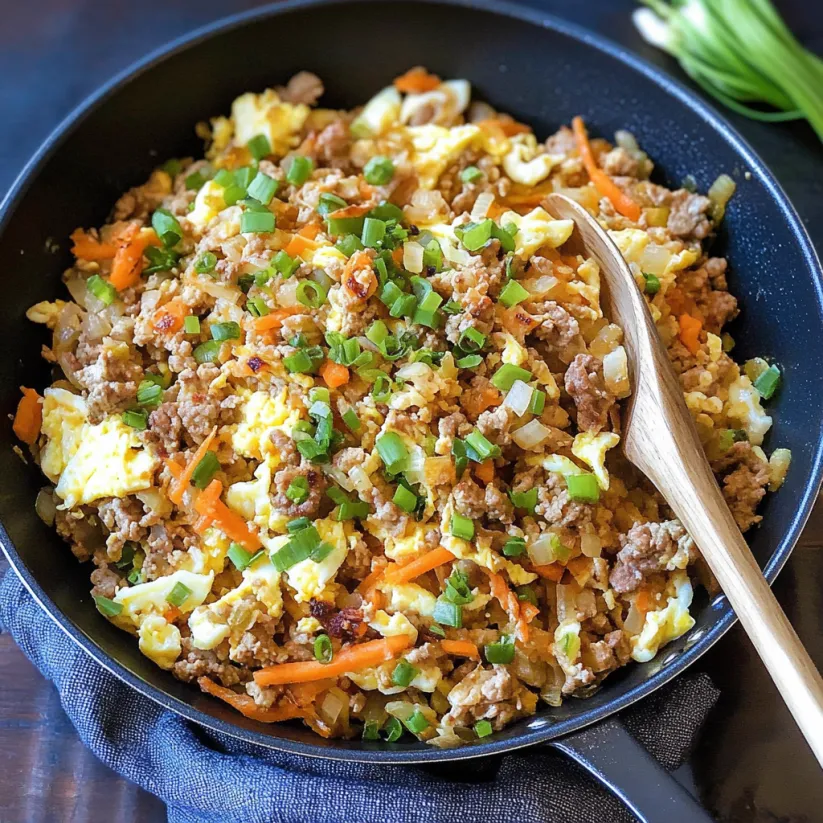 A bowl of food with a wooden spoon in it.