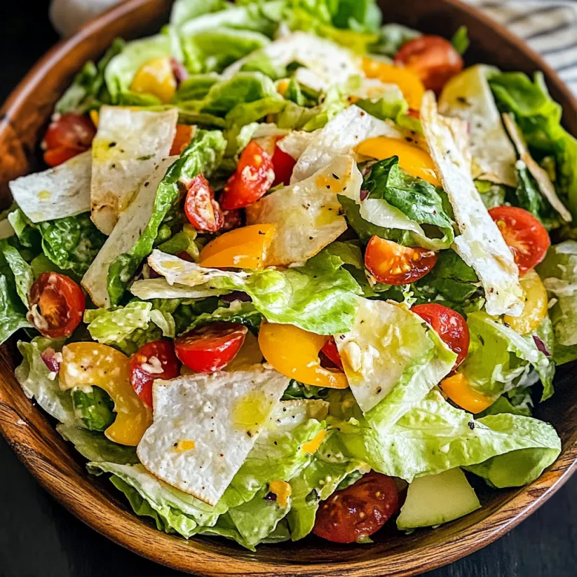 A bowl of salad with lettuce, tomatoes, and cheese.