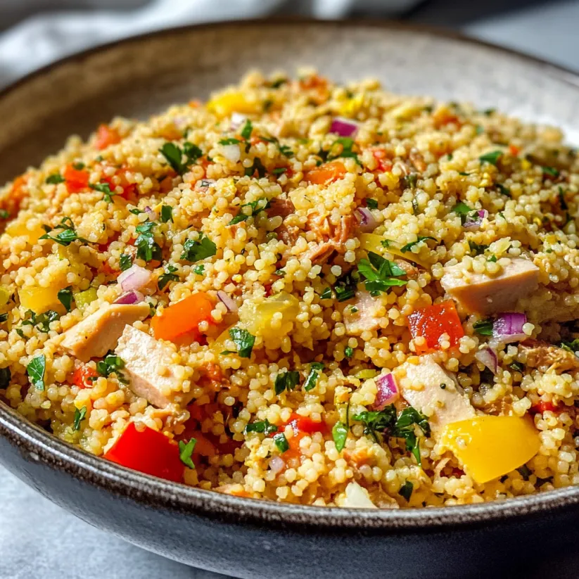 A bowl of food with a variety of vegetables and meat.