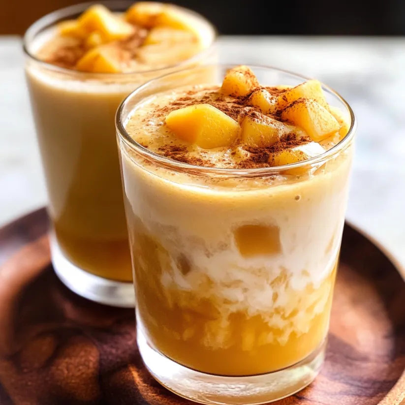 A glass of Starbucks Pumpkin Cold Brew.