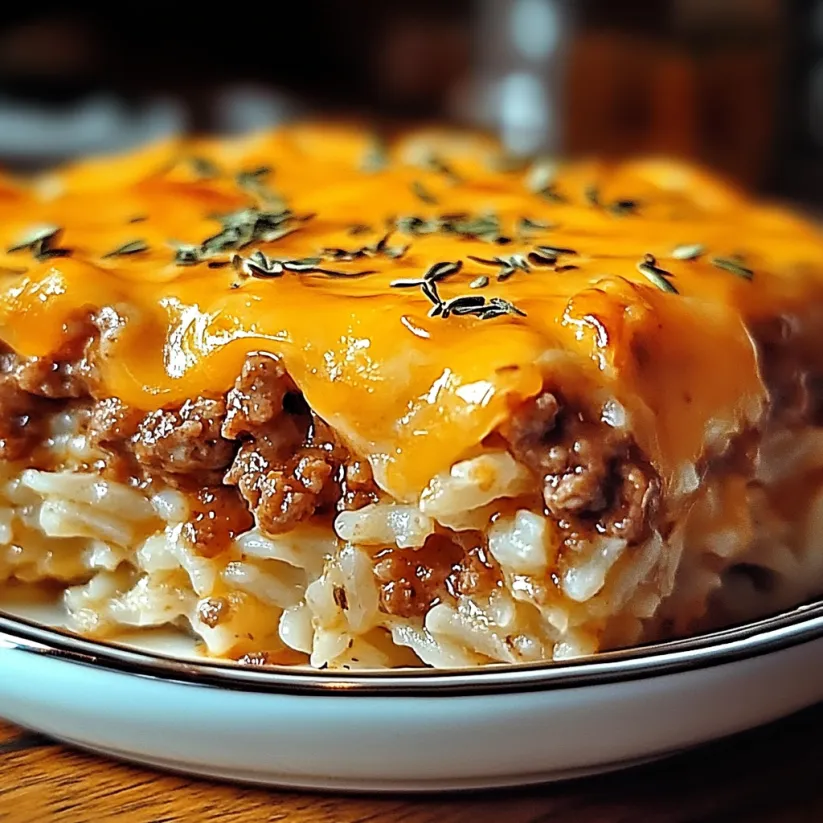 A plate of food with rice and meat on it.