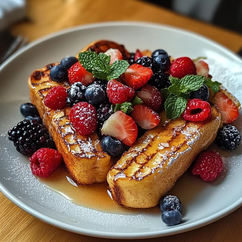 A plate of food with berries and strawberries.