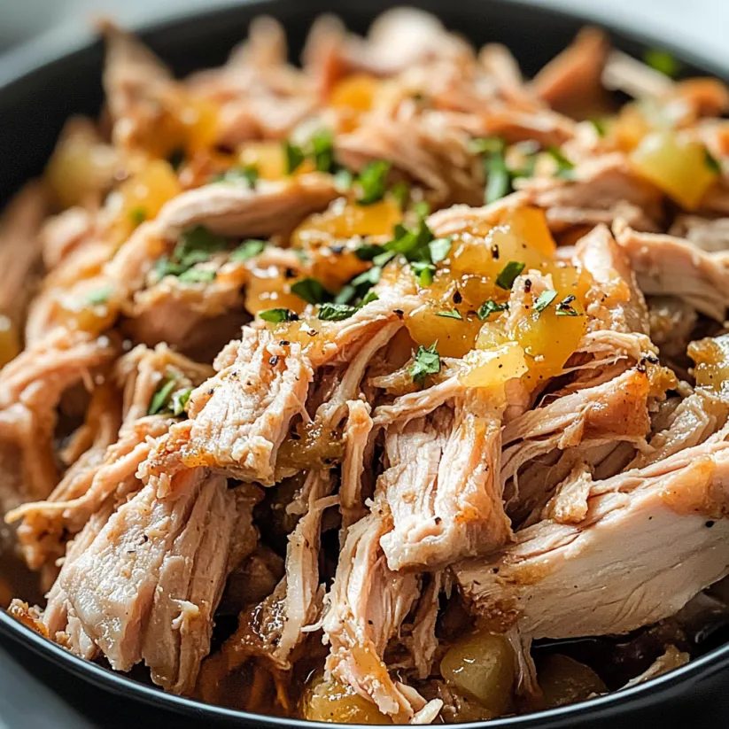 A bowl of slow cooker apple.