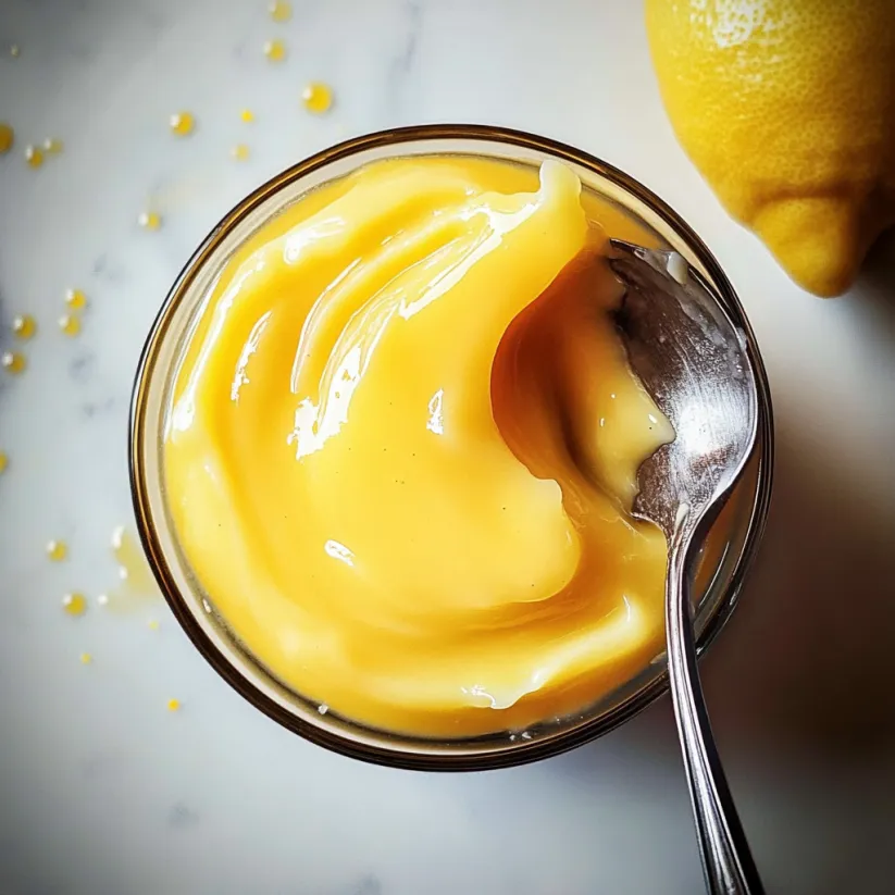 A glass of butter with a spoon in it.