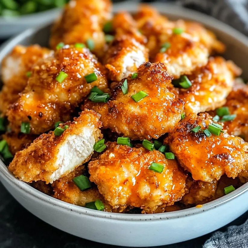 A bowl of chicken wings with green onions.