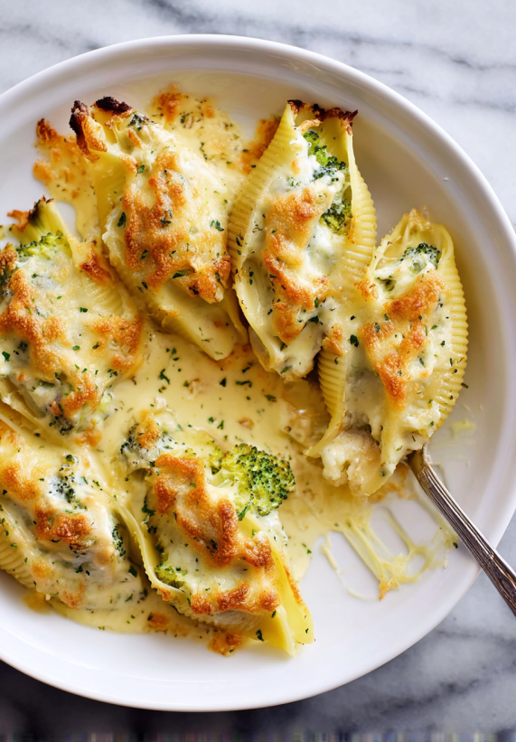 A plate of food with a fork on it.