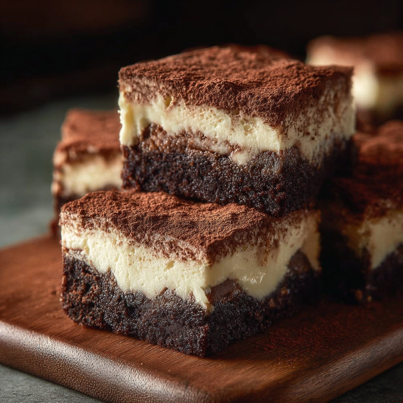 Chocolate cake with white frosting.