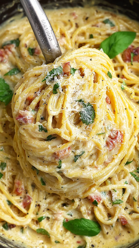 A plate of spaghetti with meatballs and cheese.