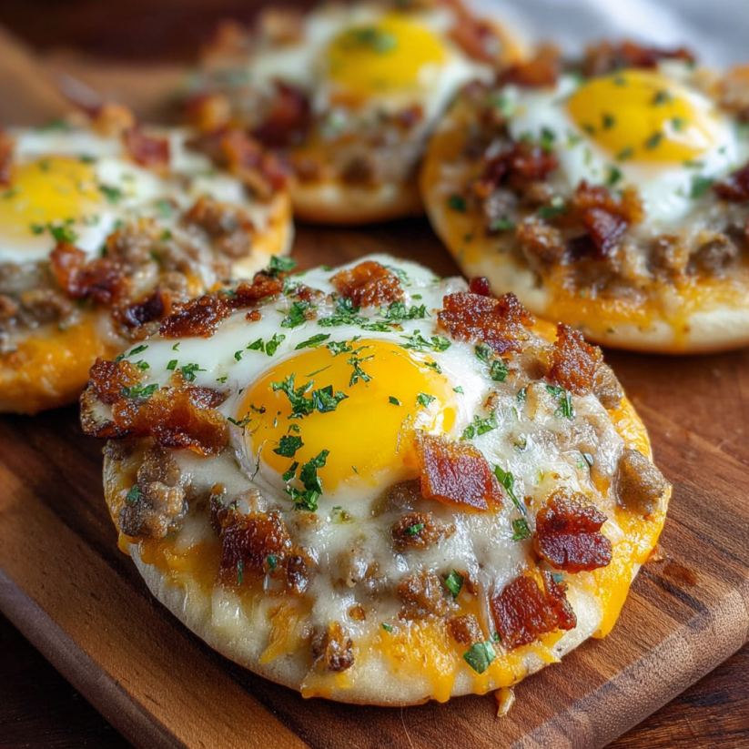 Bacon and egg breakfast sandwich.
