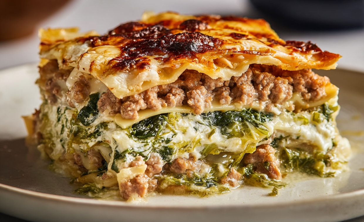 A plate of food with meat and greens.