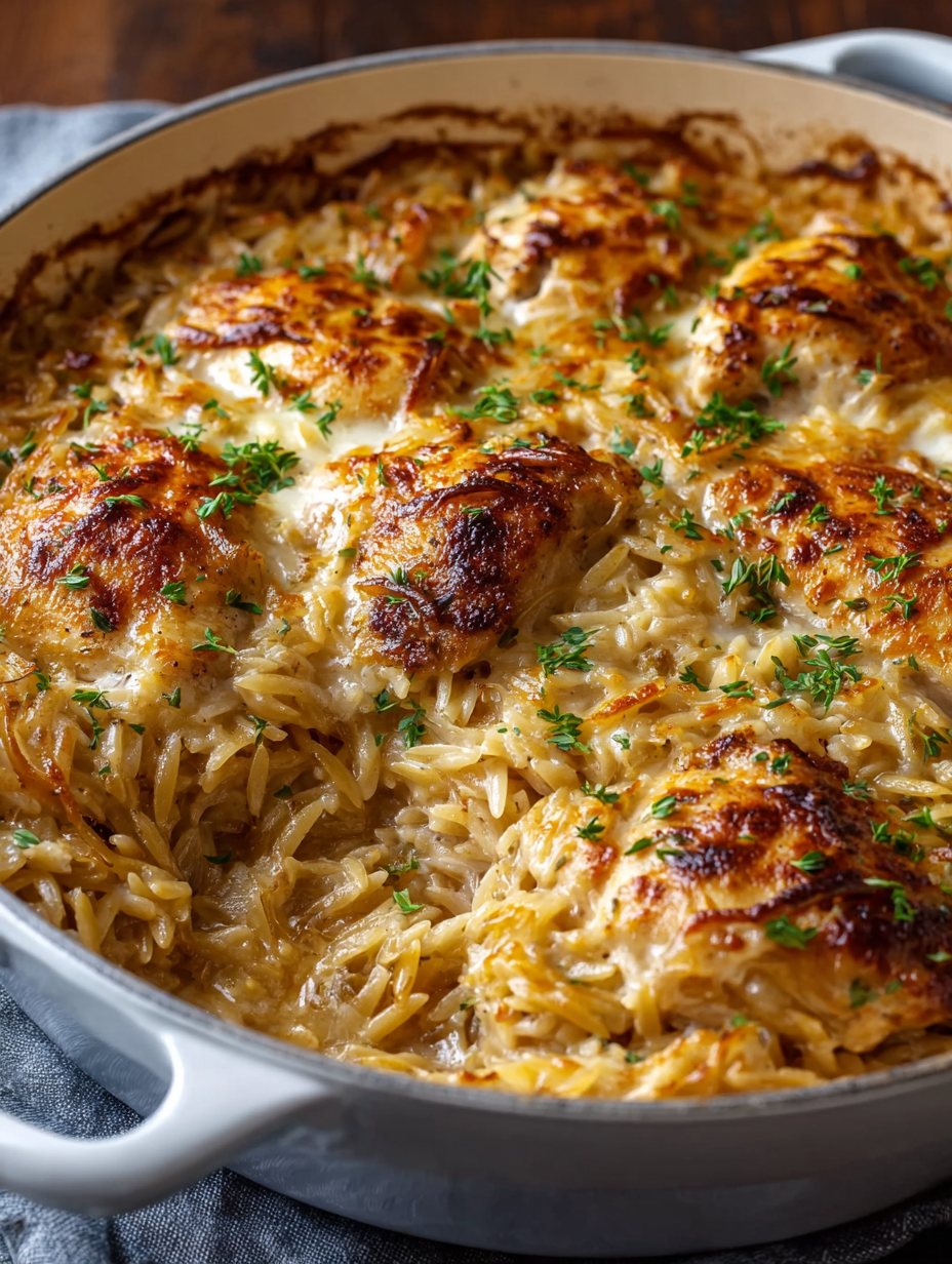 A dish of chicken and noodles.