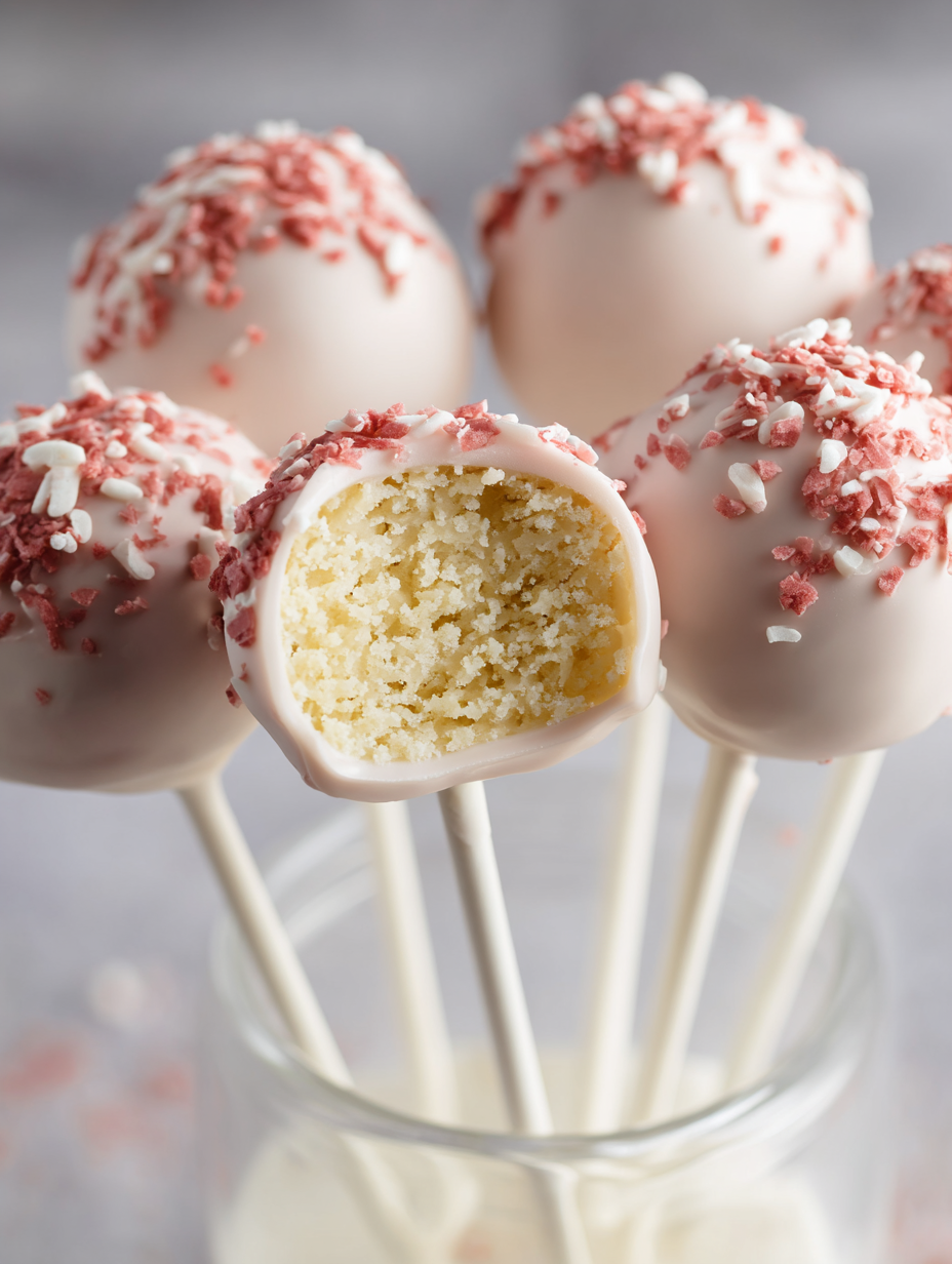 A glass container with marshmallows and sticks.