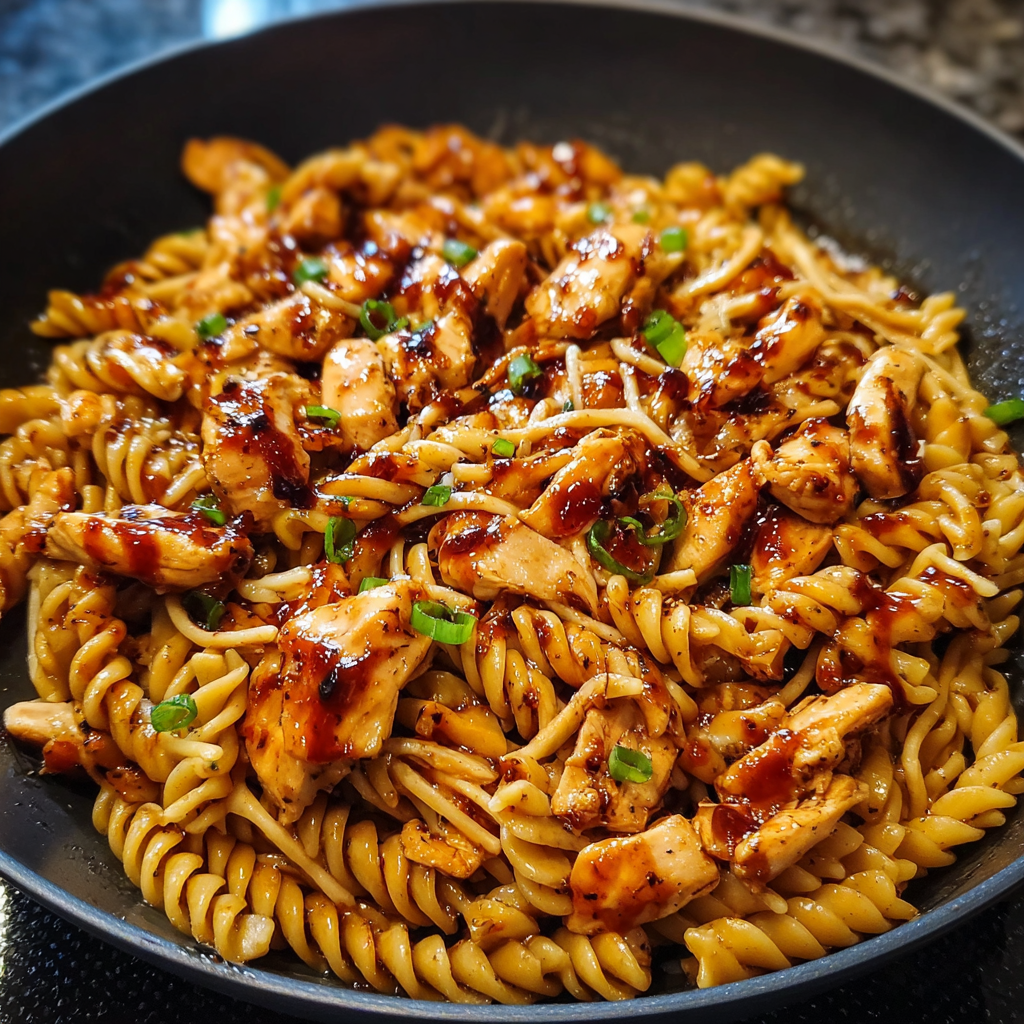 A plate of BBQ chicken with a sauce on top.